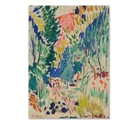 SSLDP LFHLI Affiche rétro d’Henri Matisse Paysage Abstrait Art Mural Henri Matisse Peinture sur Toile et gravures Décoration Nordique 50x70cm sans Cadre