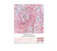 SSLDP LFHLI Affiche rétro Damien Hirst Arbre Fleuri Rose Peinture et gravures Damien Hirst Tableau de décoration de Salle 40x60cm sans Cadre