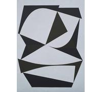 SSLDP LFHLI Affiche rétro de Victor Vasarely Peinture surréaliste sur Toile Mural et Impressions Décoration Nordique 50x70cmx1 sans Cadre