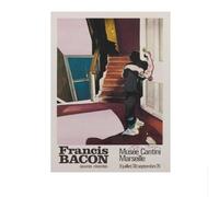 SSLDP LFHLI Affiche surréaliste de Francis Bacon Abstract Art Mural Vintage Francis Bacon Peinture et Impressions Décoration intérieure 40x60cmx1 sans Cadre
