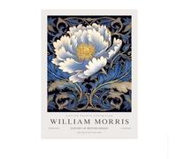 SSLDP LFHLI Affiche William Morris Peinture en Toile Fleurie colorée Art Mural et gravures William Morris Nouveau Décoration Murale Tableau Mural 50x70cm sans Cadre