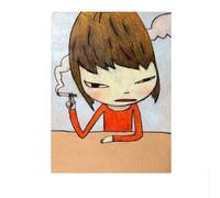 SSLDP LFHLI Affiche Yoshitomo Nara Dream Doll Art Mural Vintage Peinture et Impressions sur Toile de Yoshitomo Nara Décoration de Maison Kawaii 50x70cmx1 sans Cadre