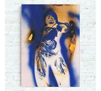 SSLDP LFHLI Affiche Yves Klein Art Mural Abstrait Bleu Peinture et Impressions sur Toile Yves Klein Décoration Moderne de Salon 50x70cmx1 sans Cadre