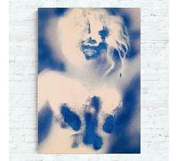 SSLDP LFHLI Affiche Yves Klein Art Mural Abstrait Bleu Peinture et Impressions sur Toile Yves Klein Décoration Moderne de Salon 50x70cmx1 sans Cadre