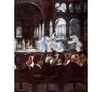 SSLDP LFHLI Affiches Classiques d’Edgar Degas Ballerina Danseuse Fille Art Mural Edgar Degas Peinture et Impressions sur Toile Tableau de décoration intérieure 60x70cmx1 sans Cadre