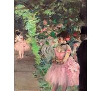 SSLDP LFHLI Affiches Classiques d’Edgar Degas Ballerina Danseuse Fille Art Mural Edgar Degas Peinture et Impressions sur Toile Tableau de décoration intérieure 60x70cmx1 sans Cadre
