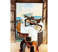 SSLDP LFHLI Affiches classiques de Pablo Picasso Esthétique du cubisme Peinture sur toile Art mural et estampes de Pablo Picasso Décoration intérieure 50x70cmx1 Sans cadre