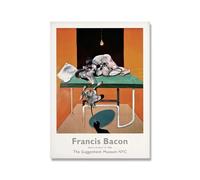 SSLDP LFHLI Affiches d’Exposition de Francis Bacon Figurines Portraits murals Peinture et estampes sur Toile de Francis Bacon Décoration intérieure Image 40x60cmx1 sans Cadre