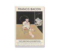 SSLDP LFHLI Affiches d’Exposition de Francis Bacon Figurines Portraits murals Peinture et estampes sur Toile de Francis Bacon Décoration intérieure Image 40x60cmx1 sans Cadre