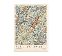 SSLDP LFHLI Affiches d’Exposition de Plantes William Morris Art Mural de Jardin Peinture et gravures sur Toile William Morris Décoration intérieure Image 50x70cmx1 sans Cadre