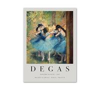 SSLDP LFHLI Affiches de Chefs-d'œuvre d'Edgar Degas Art Mural Vintage Peinture sur Toile et Impressions Edgar Degas Décoration de Salon Nordique 50x70cm sans Cadre