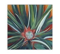 SSLDP LFHLI Affiches de Georgia O’Keeffe Peinture de Toile en Bouton d’Ananas Art Mural de Fleurs Gravures de Georgia O’Keeffe Décoration de la Salle de Maison 50x50cm sans Cadre