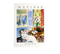 SSLDP LFHLI Affiches esthétiques d’Henri Matisse Nature Morte Vase Peinture Murale Henri Matisse Peinture sur Toile et Impressions Décoration intérieure 40x60cmx1 sans Cadre