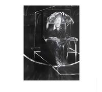 SSLDP LFHLI Affiches esthétiques de Francis Bacon Figures abstraites Peinture Murale Francis Bacon Peinture et Impressions Décoration intérieure 40x60cmx1 sans Cadre