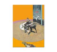 SSLDP LFHLI Affiches Francis Bacon Art Abstrait Mural Matador Peinture et gravures Francis Bacon pour la décoration de la Salle de Maison Image 50x70cmx1 sans Cadre