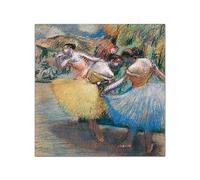 SSLDP LFHLI Affiches rétro Edgar Degas Ballerine Art Mural Pierre Edgar Degas Peinture sur Toile et Impressions pour la décoration de la Maison Salon Photo 50x50cm sans Cadre