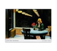 SSLDP LFHLI Affiches Vintage d’Edward Hopper Toile de Figure Peinture Murale et gravures Décoration du Salon de la Maison 50x70cmx1 sans Cadre