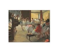 SSLDP LFHLI Affiches Vintage Edgar Degas Ballerine Art Mural Edgar Degas Peinture sur Toile Et Impressions Décoration De Salon Maison Moderne Image 60x70cmx1 sans Cadre