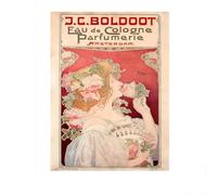 SSLDP LFHLI Alphonse Mucha Vintag Poster Lady Portrait Art Mural Alphonse Mucha Peinture sur Toile Et Impressions Maison Salon Décor Photo 40x60cm sans Cadre