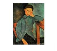 SSLDP LFHLI Amedeo Modigliani Vintage Poster Figure Portrait Art Mural Amedeo Modigliani Peinture sur Toile Et Impressions Home Decor Photo 40x60cmx1 sans Cadre