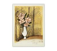 SSLDP LFHLI Bernard Buffet Poster Vintage Fleurs Art Mural Bernard Buffet Peinture sur Toile Et Impressions pour La Maison Salon Décor Photo 40x60cm sans Cadre