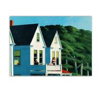 SSLDP LFHLI Célèbre Affiche d’Edward Hopper Réalisme Peinture sur Toile Edward Hopper Art Mural et gravures Décor du Salon de la Maison 50x70cm sans Cadre
