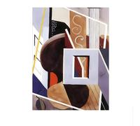 SSLDP LFHLI Célèbre Affiche de Francis Bacon Personnages bizarres Illustrations murales de Francis Bacon Toile Peinture et Impressions Décoration Moderne 40x60cmx1 sans Cadre