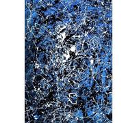 SSLDP LFHLI Célèbre Affiche de Jackson Pollock Art Abstrait Mural Peinture et estampes sur Toile de Jackson Pollock Photo de décoration intérieure Moderne 50x70cmx1 sans Cadre