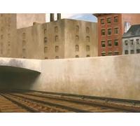 SSLDP LFHLI Célèbre Affiche maîtresse réaliste d’Edward Hopper Peinture rétro sur Toile Edward Hopper Peinture Murale et estampes Décor de Maison 50x70cm sans Cadre