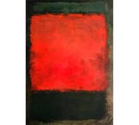 SSLDP LFHLI Célèbre Affiche Mark Rothko Abstract Color Block Wall Art Peinture et Estampes Mark Rothko Toile Décor Moderne 50x70cm sans Cadre