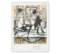 SSLDP LFHLI célèbre Bernard buffet Vintage Poster《Mirabeau, 1977》Art mural Bernard Buffet Peinture Sur Toile Et Impressions Home Decor Photo 40x60cm Sans Cadre