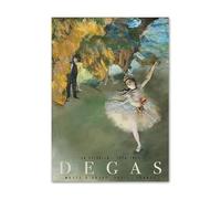 SSLDP LFHLI célèbre Edgar Degas Affiche rétro Danseurs de Ballet Art Mural Edgar Degas Peinture sur Toile et Impressions Mode décoration intérieure Image 40x60cmx1 sans Cadre
