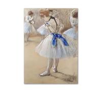 SSLDP LFHLI célèbre Edgar Degas Affiche rétro Danseurs de Ballet Art Mural Edgar Degas Peinture sur Toile et Impressions Mode décoration intérieure Image 40x60cmx1 sans Cadre