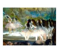 SSLDP LFHLI célèbre Edgar Degas Danseuses Affiche Abstrait Vintage Art Mural Edgar Degas Peinture sur Toile et Impressions Nordique Home Decor Photo 40x60cm sans Cadre