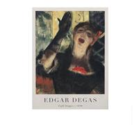 SSLDP LFHLI célèbre Edgar Degas Exposition Affiche Ballerine Art Mural Edgar Degas Peinture sur Toile Et Impressions Nordique Home Decor Photo 40x60cmx1 sans Cadre