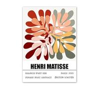 SSLDP LFHLI célèbre Henri Matisse Exposition Affiche Minimaliste Art Mural Rétro Et Impressions Henri Matisse Peinture sur Toile Décor D’intérieur Photo 40x60cm sans Cadre