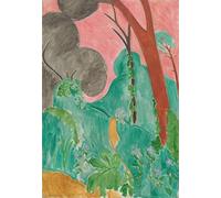 SSLDP LFHLI célèbre Henri Matisse Rétro Poster《Pervenches》Art Mural Et Impressions Henri Matisse Peinture sur Toile Nordique Maison Décor Photo 50x70cm sans Cadre