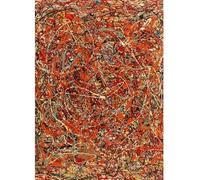 SSLDP LFHLI célèbre Jackson Pollock Affiche esthétique Abstraite Art Mural Jackson Pollock Peinture sur Toile et Impressions Nordique Home Decor Photo 50x70cm sans Cadre