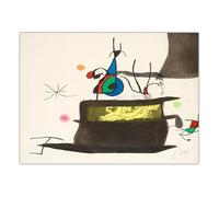 SSLDP LFHLI célèbre Joan Miro Vintage Poster Mid Century Creative Wall Art Joan Miro Peinture sur Toile Et Impressions Nordique Home Decor Photo 40x60cm sans Cadre