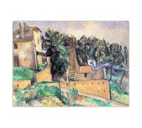 SSLDP LFHLI célèbre Paul Cézanne Affiche Paysage Art Mural Paul Cézanne Peinture sur Toile Et Impressions Maison Moderne Salon Décor Photo 50x70cm sans Cadre