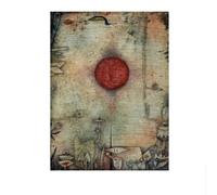 SSLDP LFHLI célèbre Paul Klee Affiche coloré Abstrait Vintage Wall Art Paul Klee Peinture sur Toile et Impressions Décoration intérieure Moderne Photo 40x60cmx1 sans Cadre