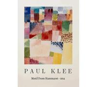 SSLDP LFHLI célèbre Paul Klee Affiche coloré Abstrait Vintage Wall Art Paul Klee Peinture sur Toile et Impressions Décoration intérieure Moderne Photo 40x60cmx1 sans Cadre