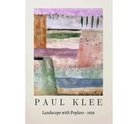 SSLDP LFHLI célèbre Paul Klee Affiche coloré Abstrait Vintage Wall Art Paul Klee Peinture sur Toile et Impressions Décoration intérieure Moderne Photo 40x60cmx1 sans Cadre