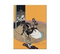 SSLDP LFHLI Célèbres affiches Francis Bacon Art mural abstrait de corrida Francis Bacon Peinture et estampes décoration intérieure 50x70cmx1 sans cadre