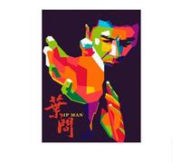 SSLDP LFHLI Chinois Kung Fu Master Poster IP Man Donnie Yen Wall Art Wing Chun Master Peinture sur Toile Et Impressions pour Décoration Intérieure Photo 40x60cm sans Cadre