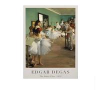 SSLDP LFHLI Classique Edgar Degas Affiche Ballerine Danseuse Impression Art Mural Edgar Degas Peinture sur Toile Et Impressions Home Decor Photo 40x60cmx1 sans Cadre