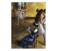 SSLDP LFHLI Edgar Degas Surréalisme Affiche Fille Ballet Danseuses Art Mural Edgar Degas Peinture sur Toile Et Impressions Nordique Home Decor Photo 40x60cm sans Cadre