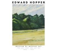 SSLDP LFHLI Exposition du musée Edward Hopper Affiche Paysage Mural Peinture et estampes Edward Hopper Peinture et estampes Décoration Moderne 40x60cm sans Cadre