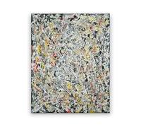 SSLDP LFHLI expressionnisme Jackson Pollock Affiche Abstrait Art Mural Jackson Pollock Peinture sur Toile Et Impressions Nordique Home Decor Photo Murale 50x70cm sans Cadre