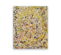 SSLDP LFHLI expressionnisme Jackson Pollock Affiche Abstrait Art Mural Jackson Pollock Peinture sur Toile Et Impressions Nordique Home Decor Photo Murale 50x70cm sans Cadre